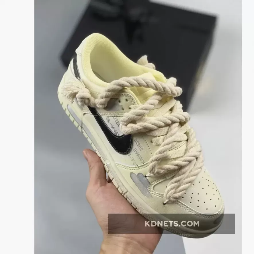 Nike Dunk Low White Sail Black