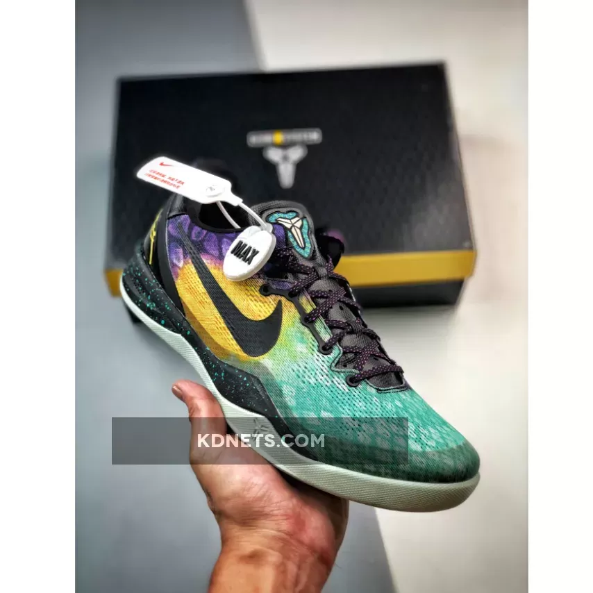 Nike Kobe 8 System ‘Easter’ Fiberglass/Court Purple-Black-Laser Purple
