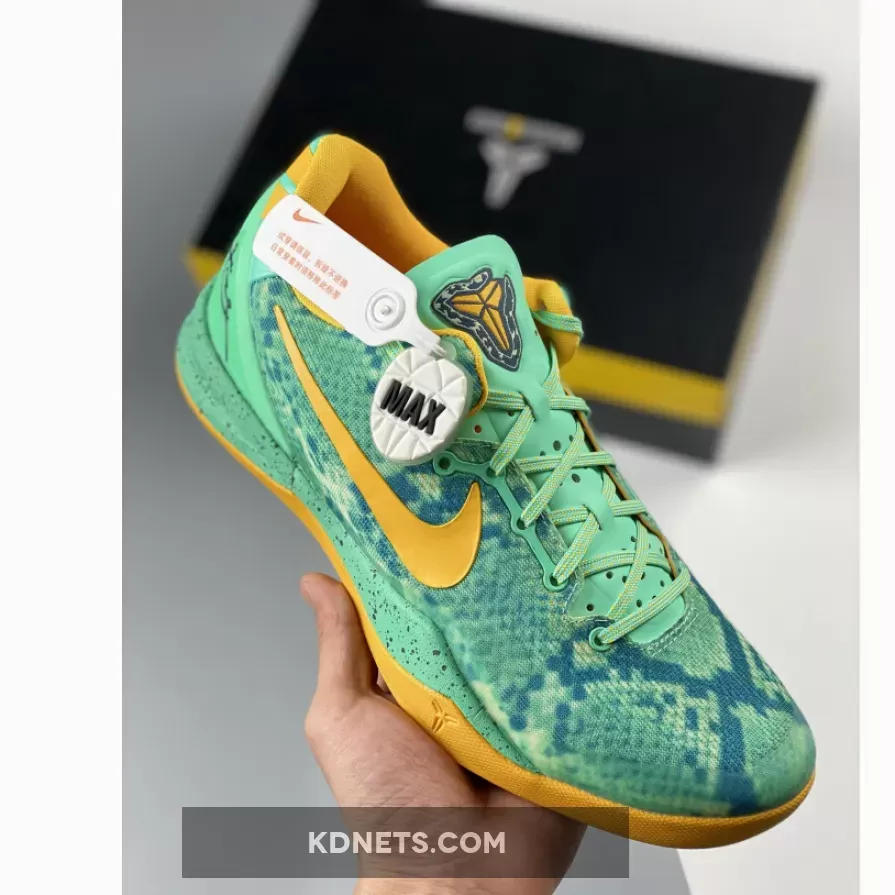 Nike Kobe 8 System Green Glow Laser Orange