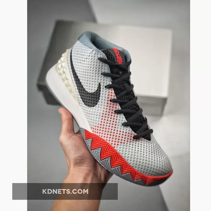 Nike Kyrie 1 "Home" White/Infrared-Grey-Black