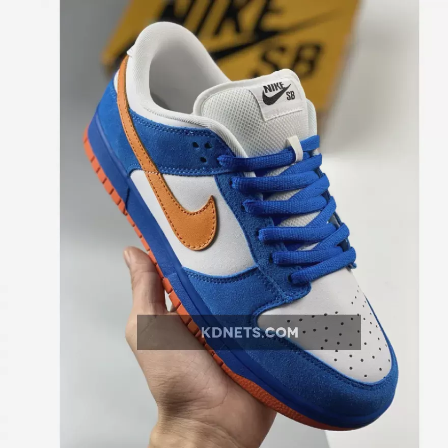 Nike SB Dunk Low Pro EMB White/Orange Blaze