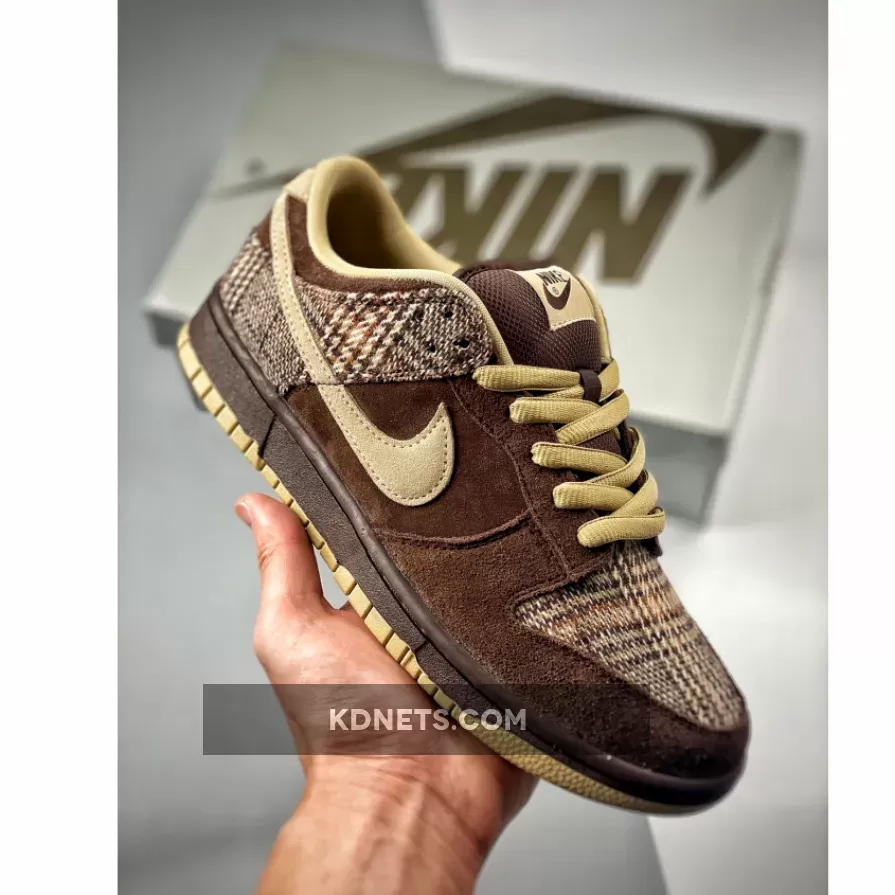 Nike SB Dunk Low "Tweed" Baroque Brown/Mushroom