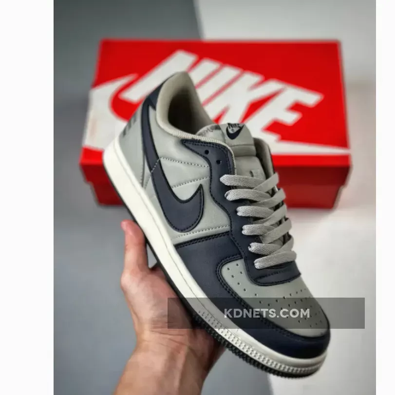 Nike Terminator Low "Georgetown" Granite/Dark Obsidian-Sail