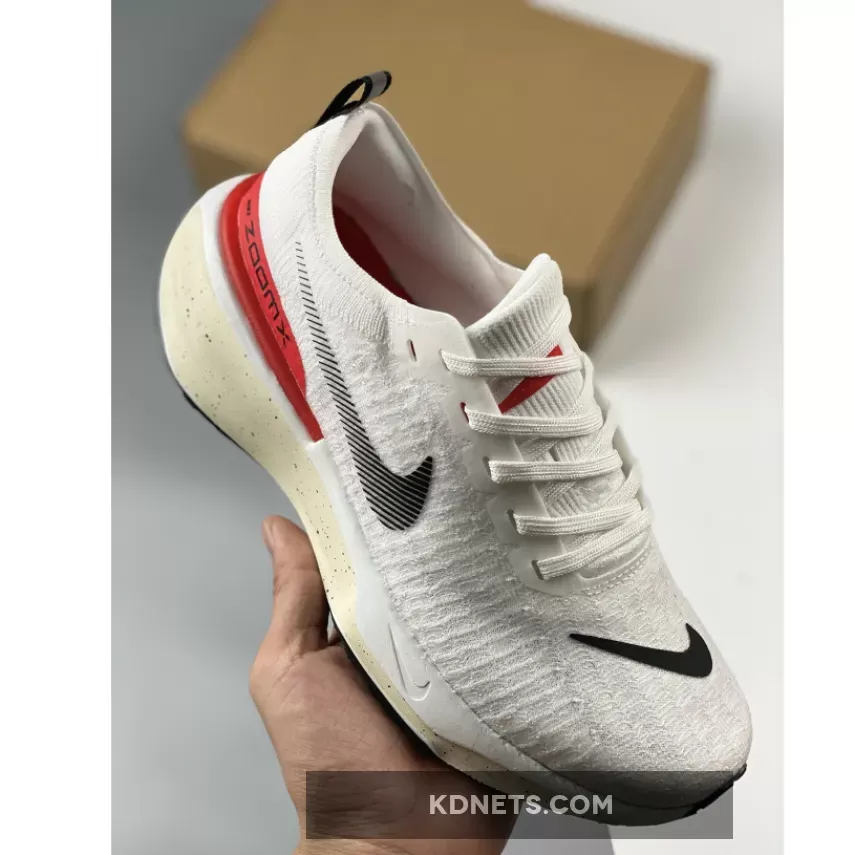 Nike ZoomX Invincible Run Flyknit 3 ‘White Bright Crimson’