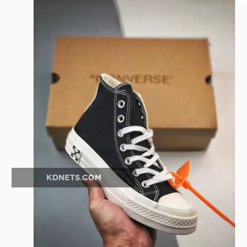 Off-White x Converse Chuck Taylor Black White