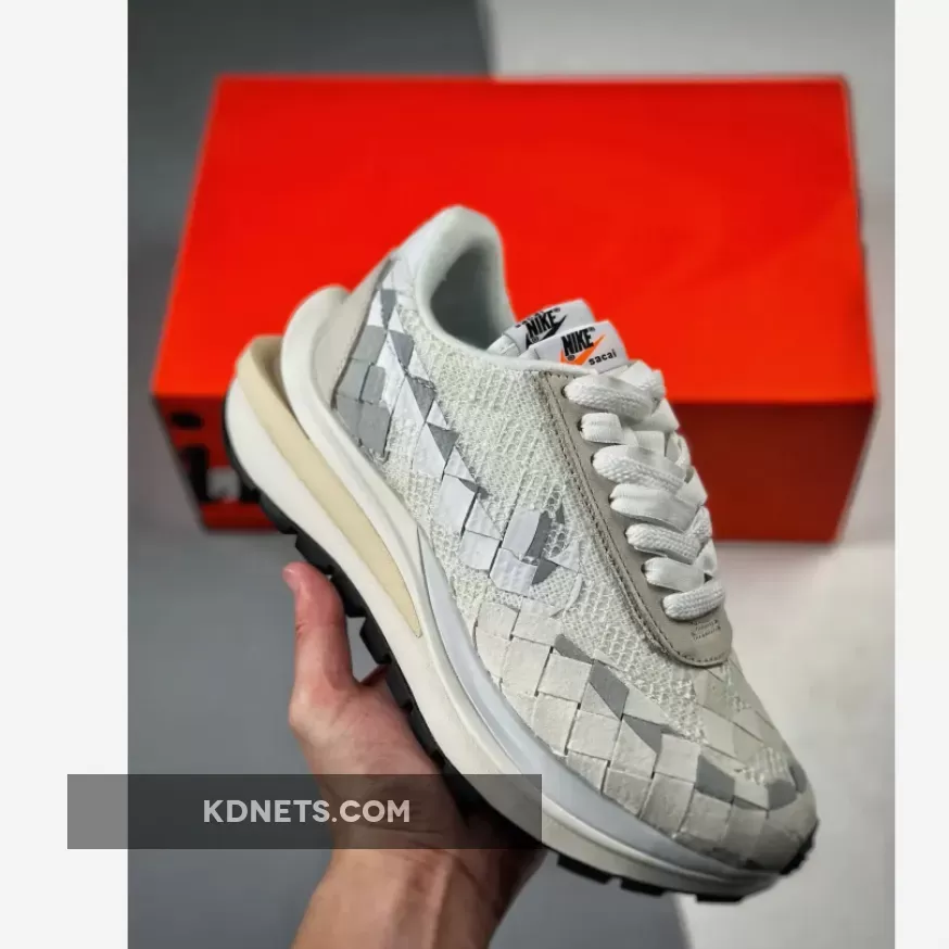 sacai x Jean Paul Gaultier x Nike Air Woven VaporWaffle White