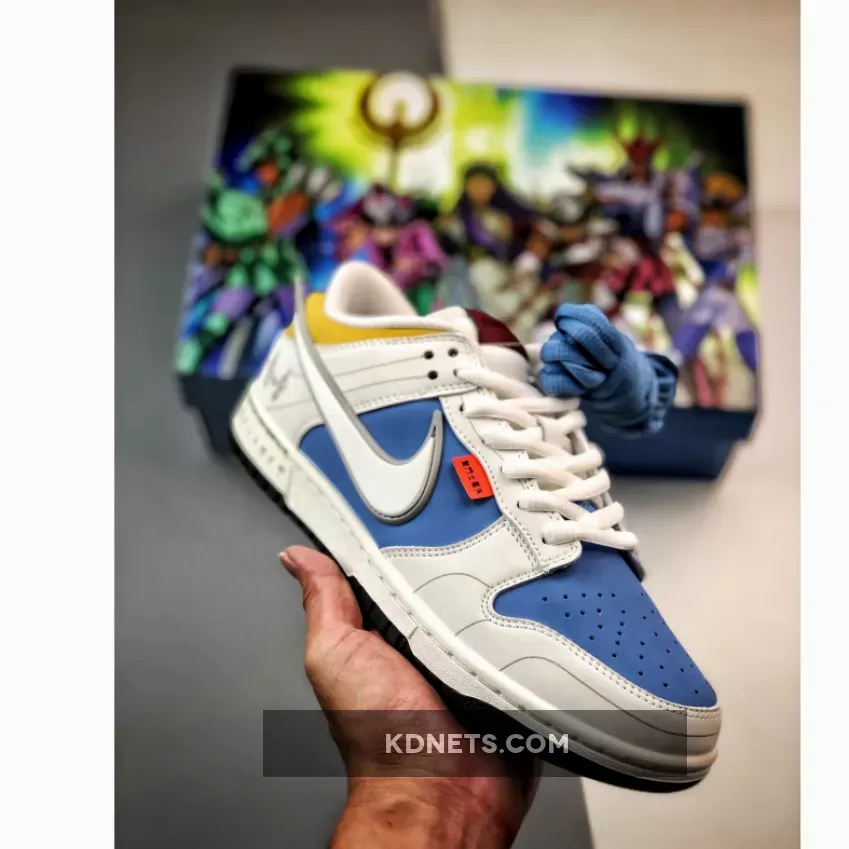 Saint Seiya x Nike Dunk Low Sail Blue