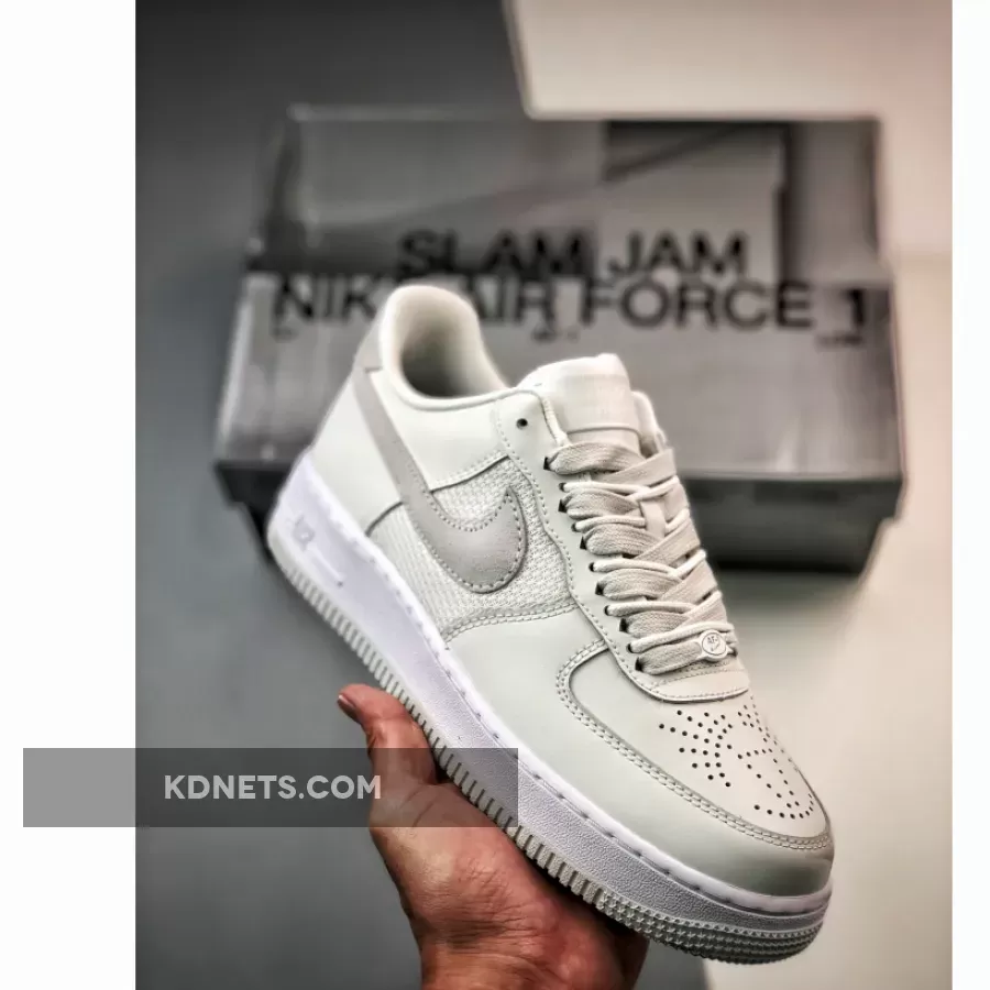 Slam Jam x Nike Air Force 1 Low "Triple White"