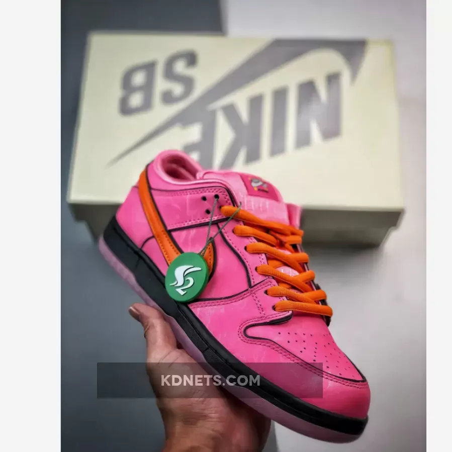 The Powerpuff Girls X Nike SB Dunk Low Blossom Lotus Pink