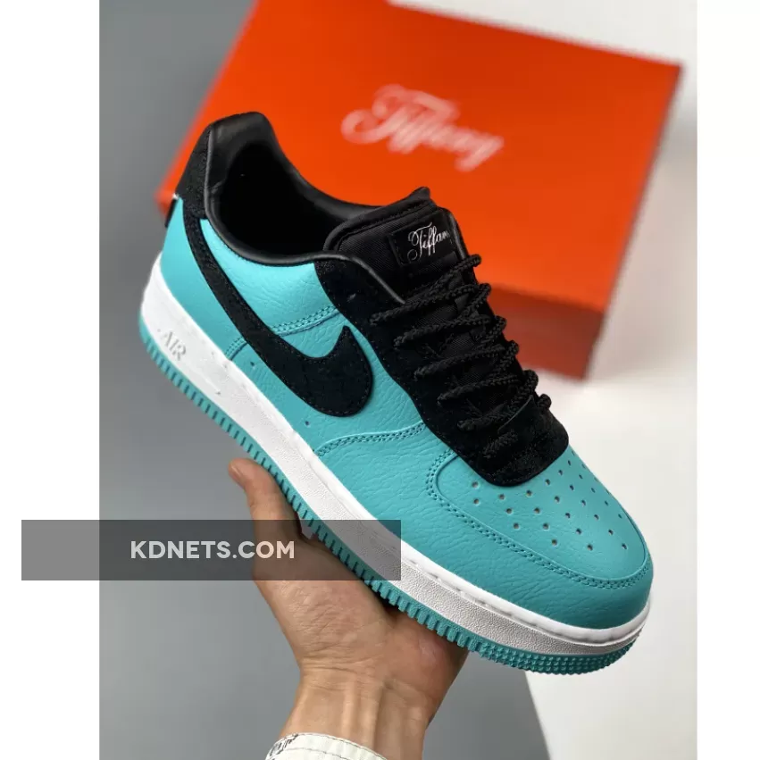 Tiff & Co. x Nike Air Force 1 Low Aqua Black White