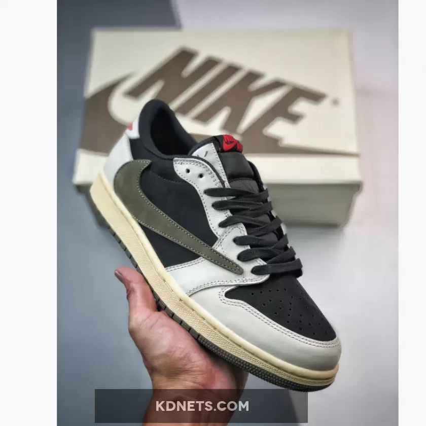 Travis Scott x Air Jordan 1 Low OG Olive