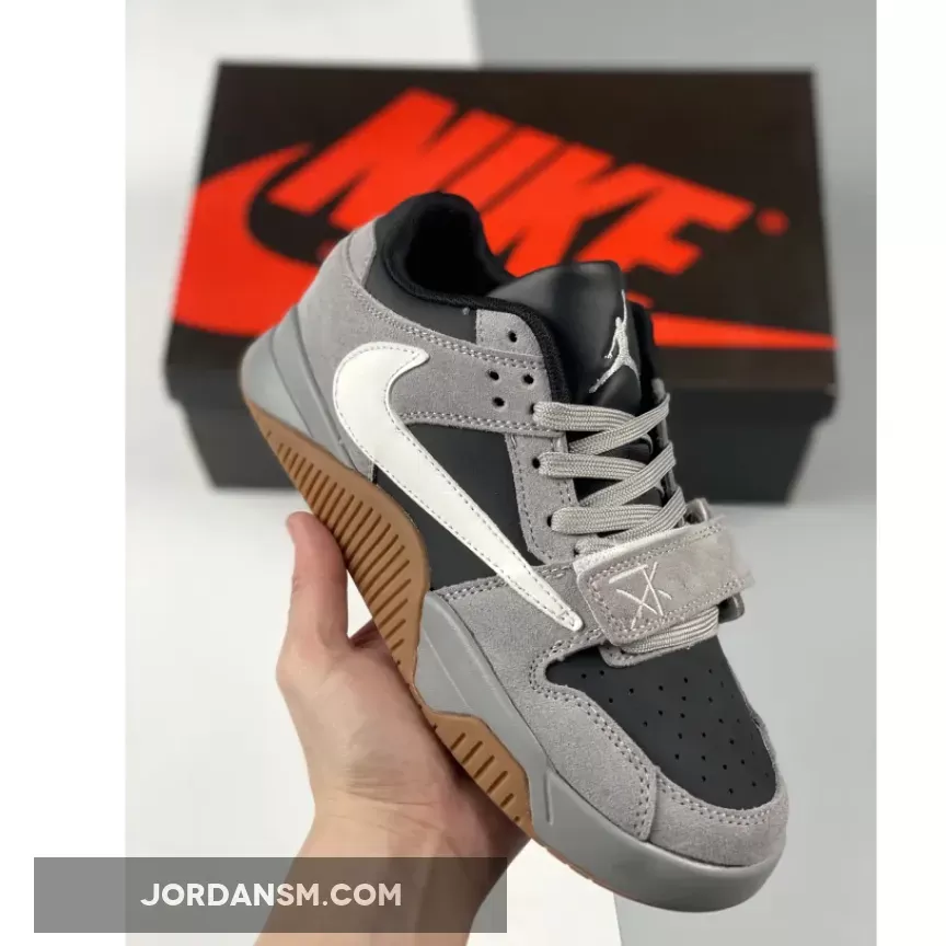 Travis Scott x Jordan Jumpman Jack Black Grey