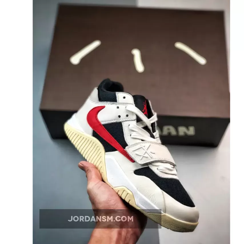Travis Scott x Jordan Jumpman Jack Sail Navy University Red