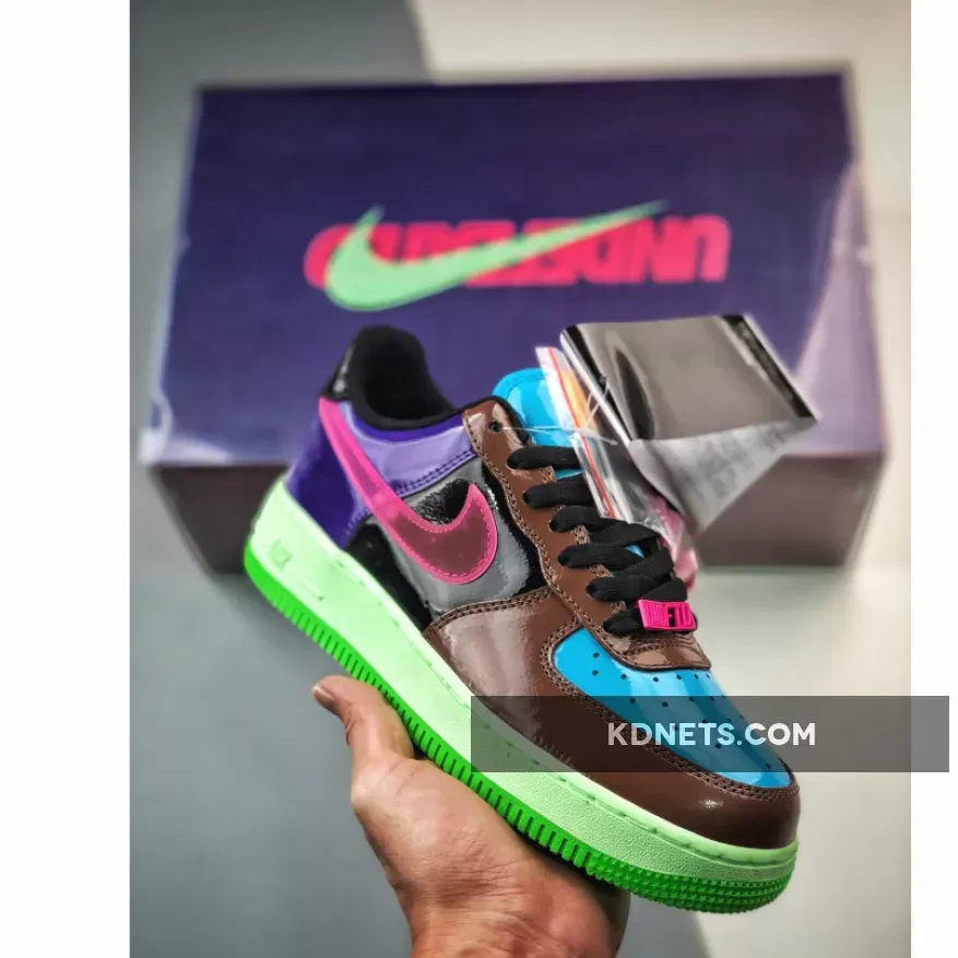 Undefeated x Nike Air Force 1 Low Fauna Brown/Pink Prime-Multi-Color